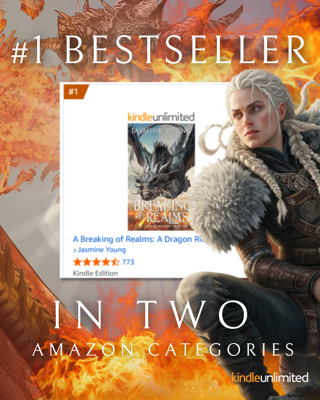 Jasmine Young, Nobledark Fantasy Author Facebook ad
