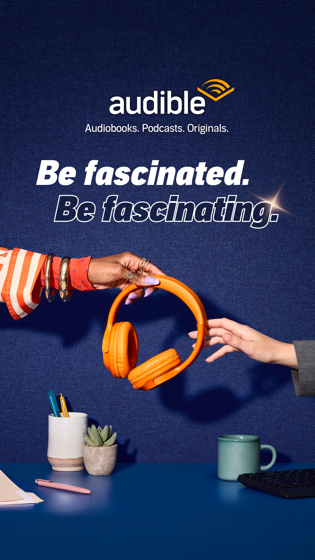 Audible Facebook ad