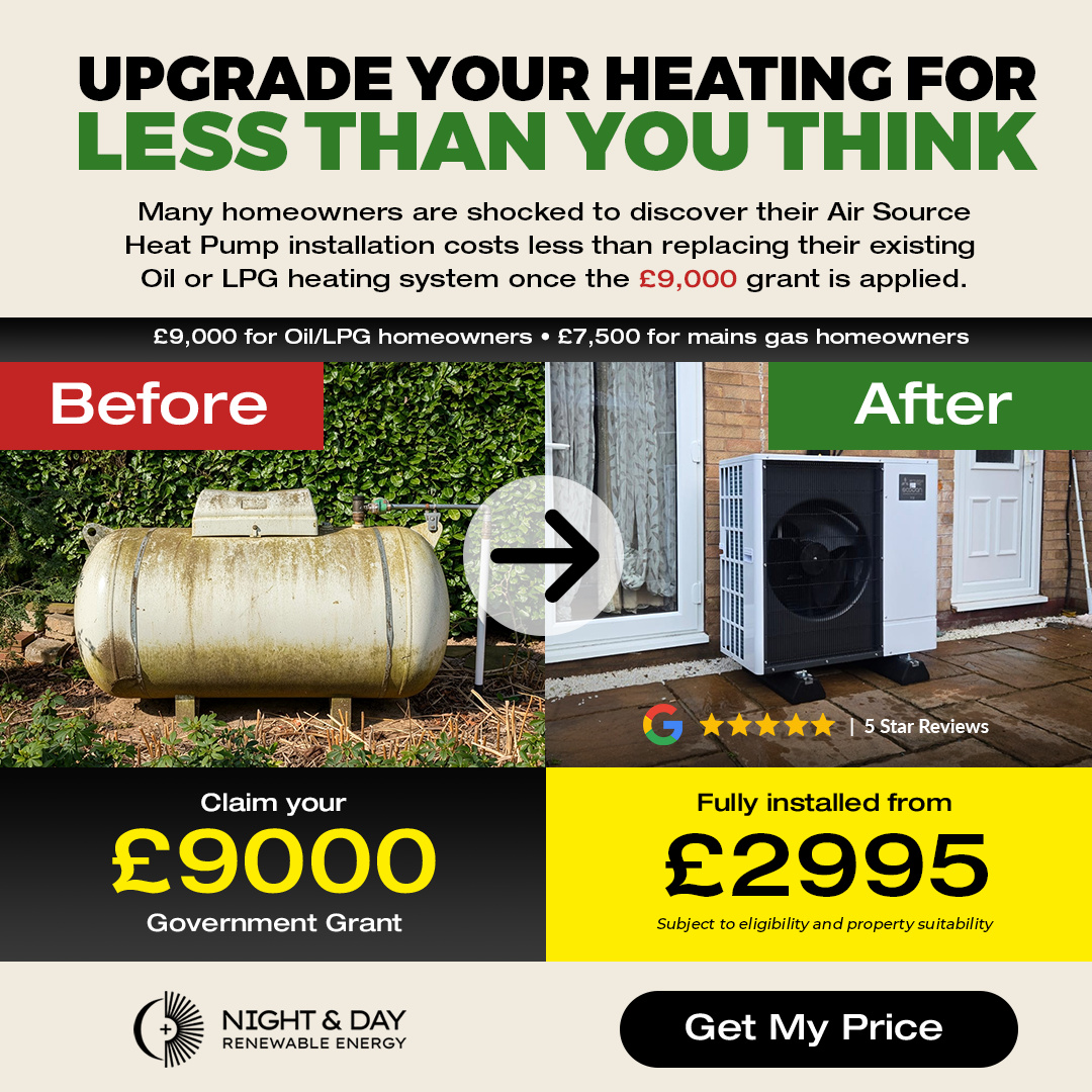 Night and Day Renewable Energy Facebook ad