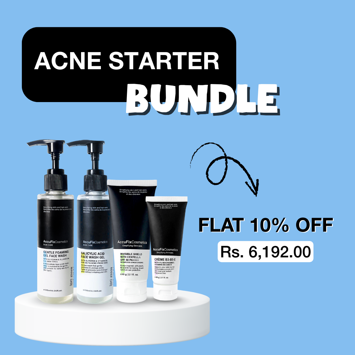 AccuFix Cosmetics Facebook ad