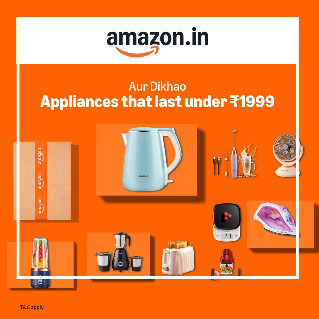 Amazon India Facebook ad