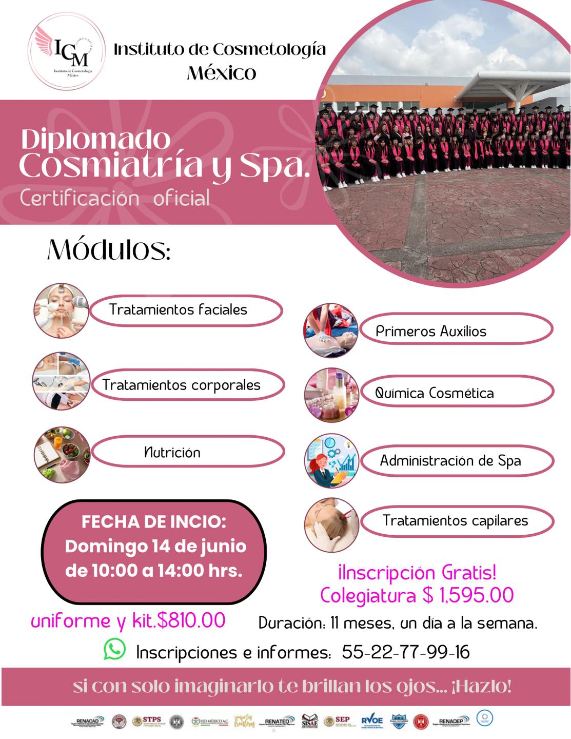 Cosmetología México Instituto - Plantel Balbuena  Facebook ad