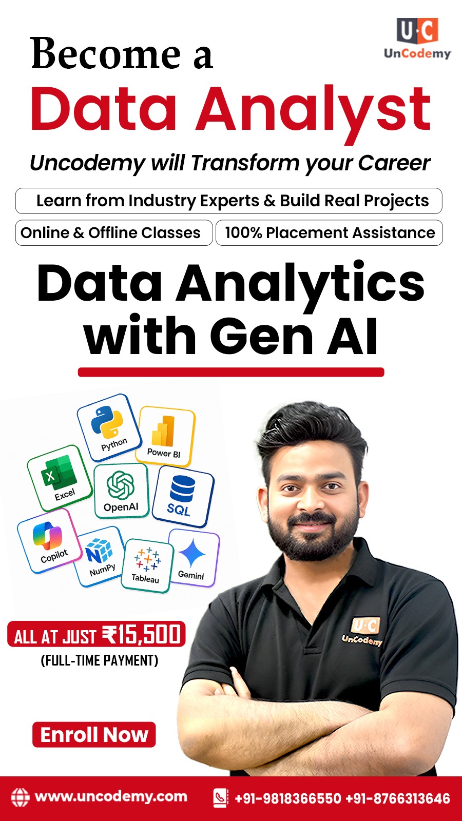 Uncodemy Facebook ad