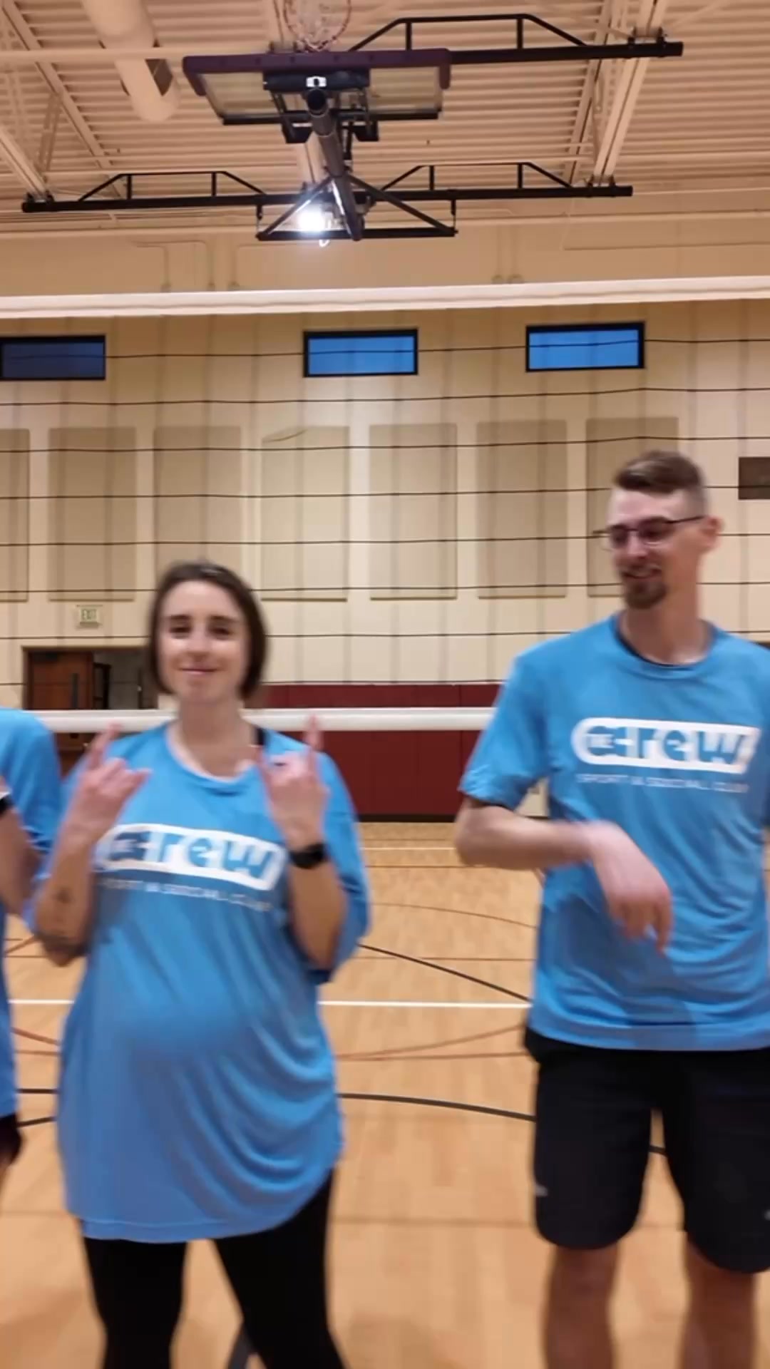 Crew Social Club Facebook ad: Summer Volleyball leagues are here!