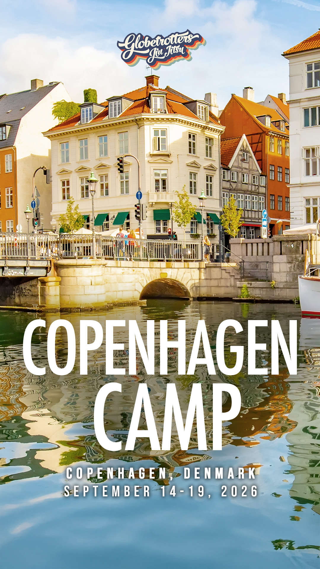 Brazilian Jiu Jitsu Globetrotters Facebook ad: BJJ Globetrotters Copenhagen Camp 2026