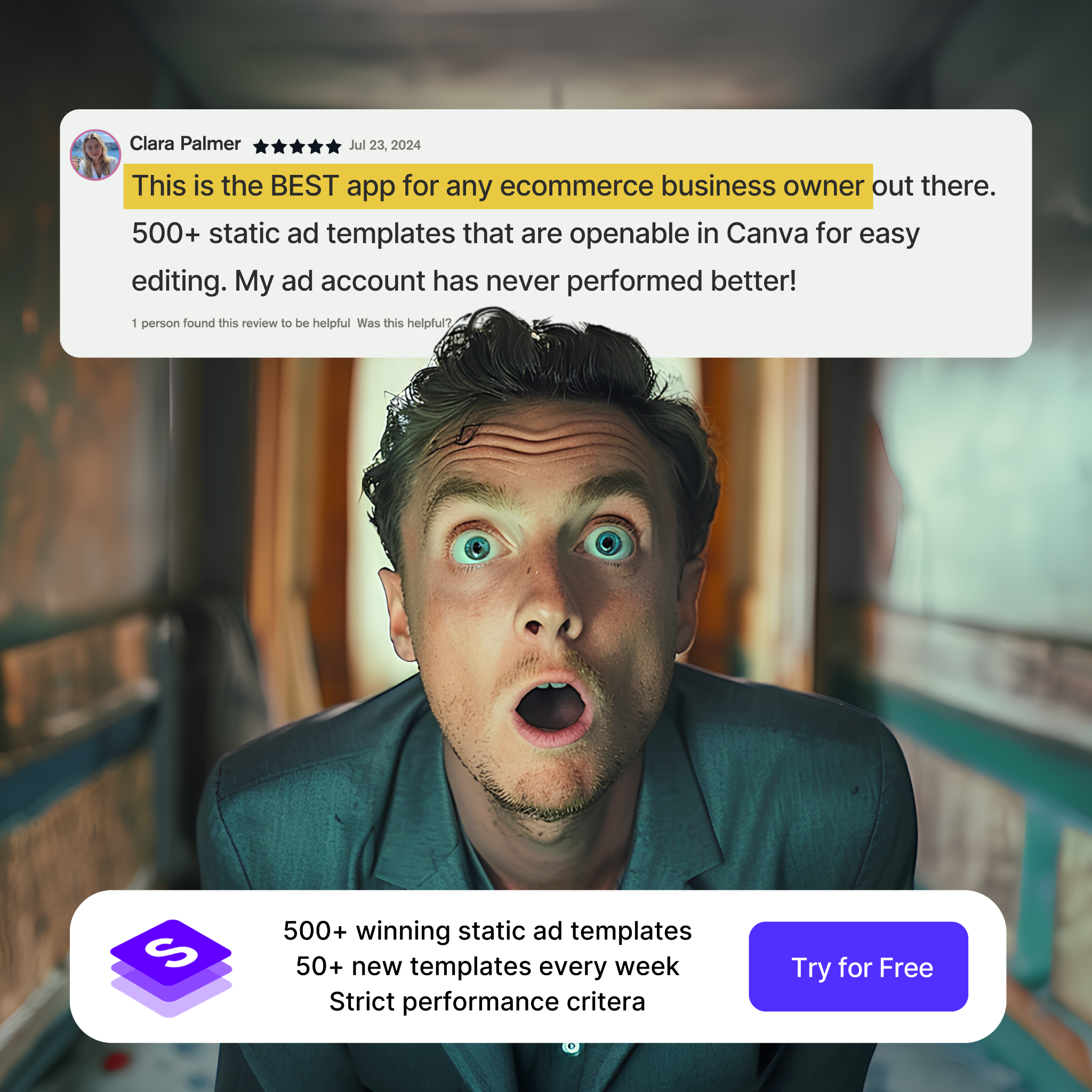Staticflow Facebook ad