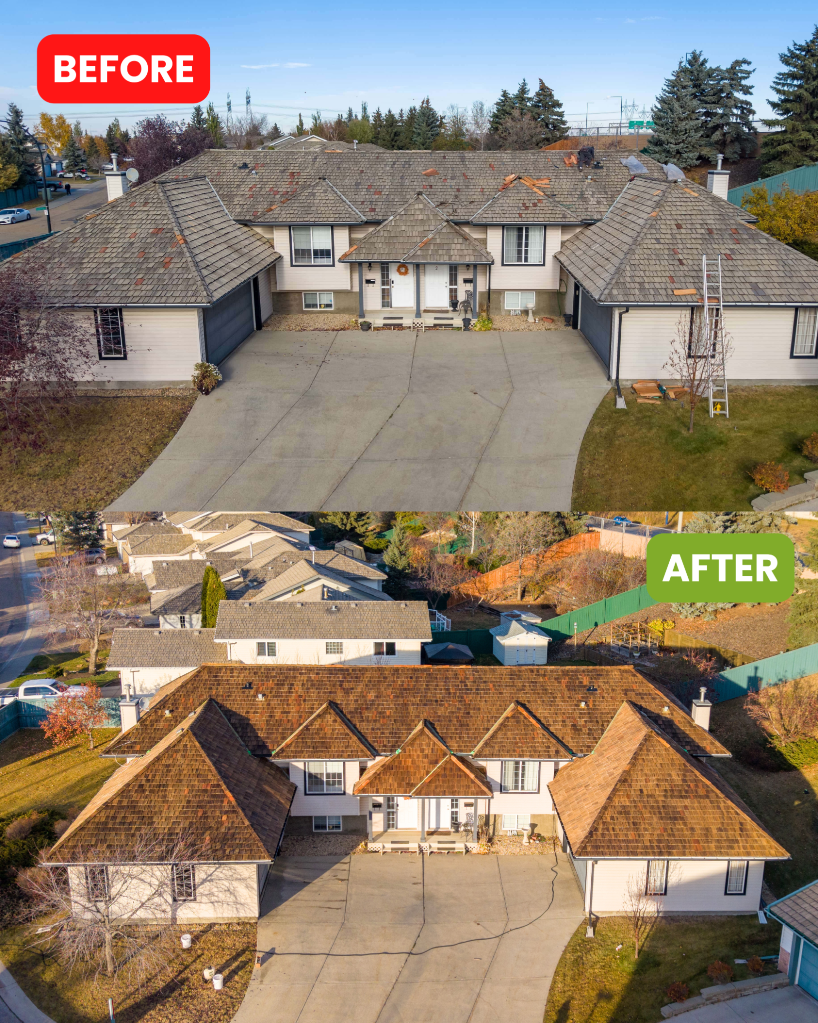Albert Cedar Roof Restoration Facebook ad