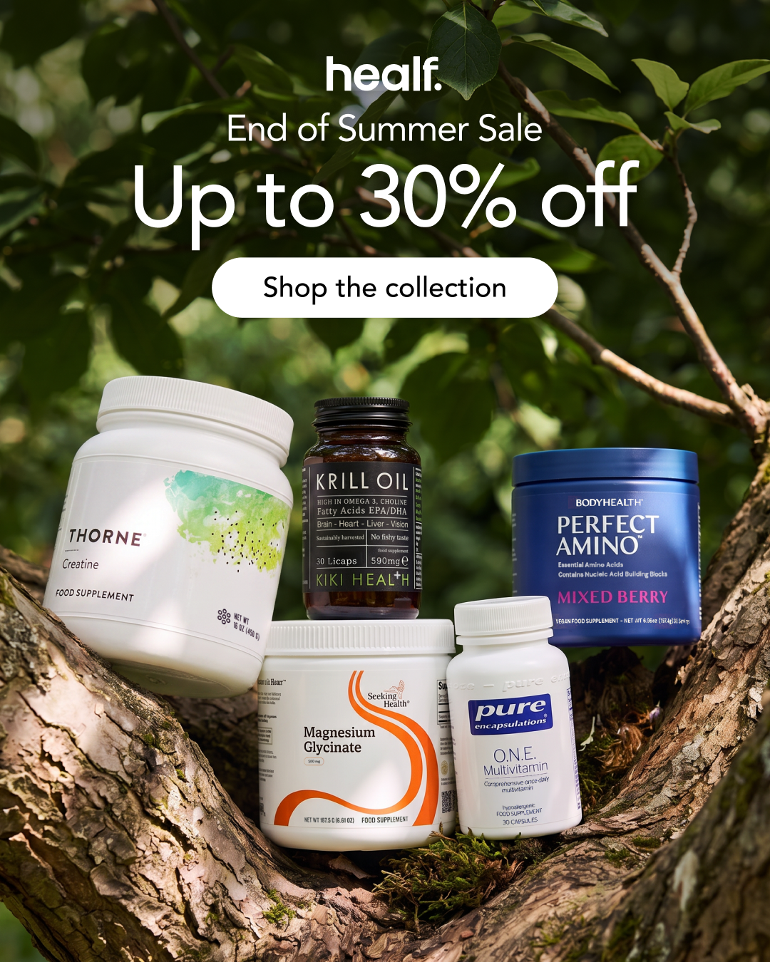 Healf. Facebook ad