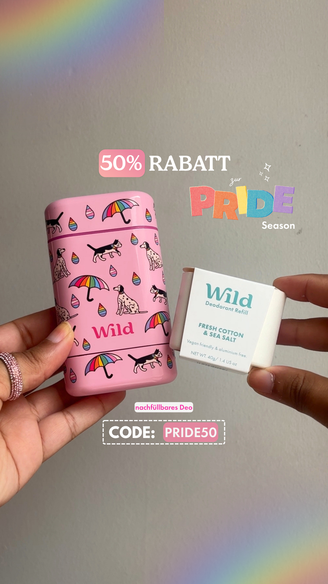 Wild-DE Facebook ad