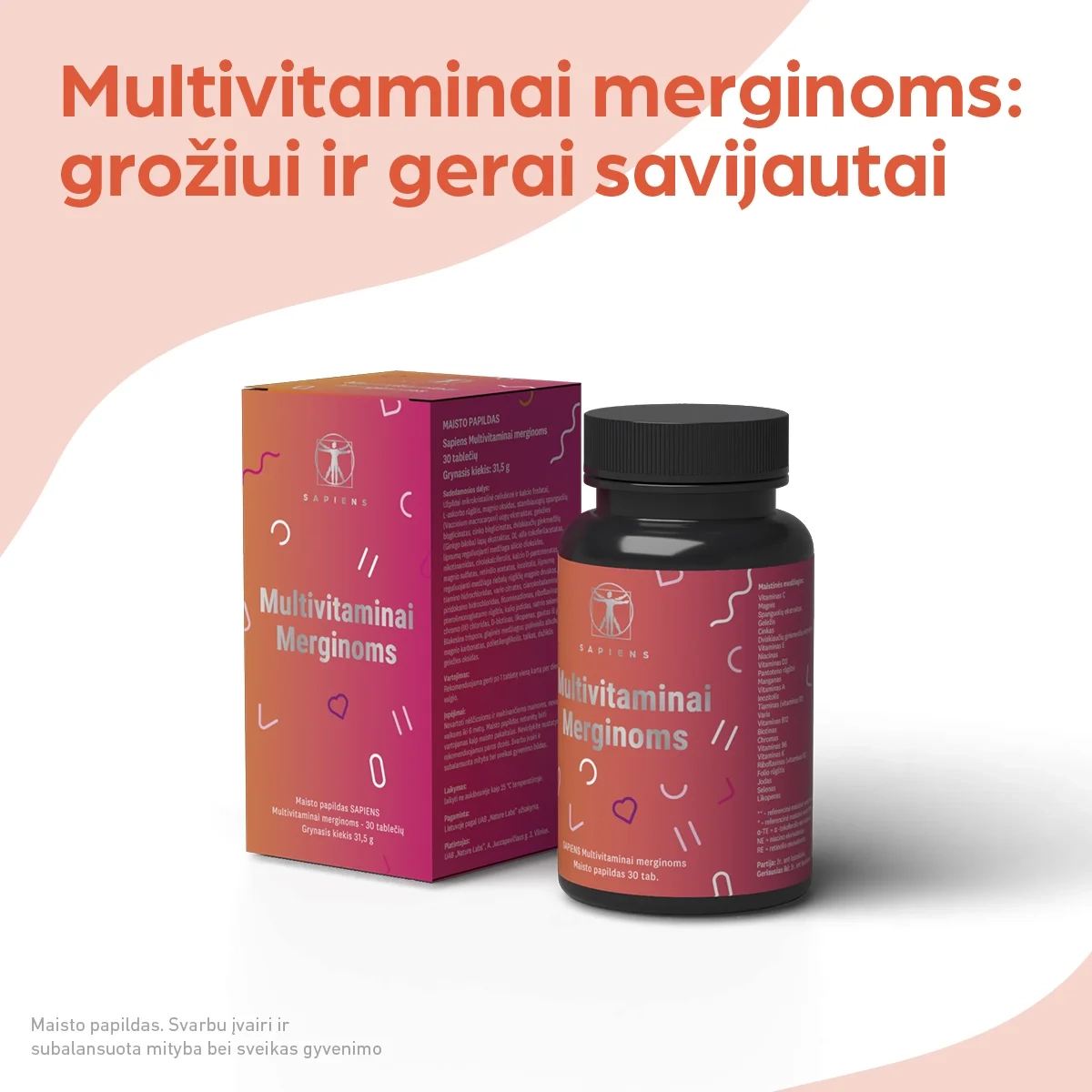 Sapiens Facebook ad: SLAPTA SAPIENS NUOLAIDŲ SAVAITĖ!