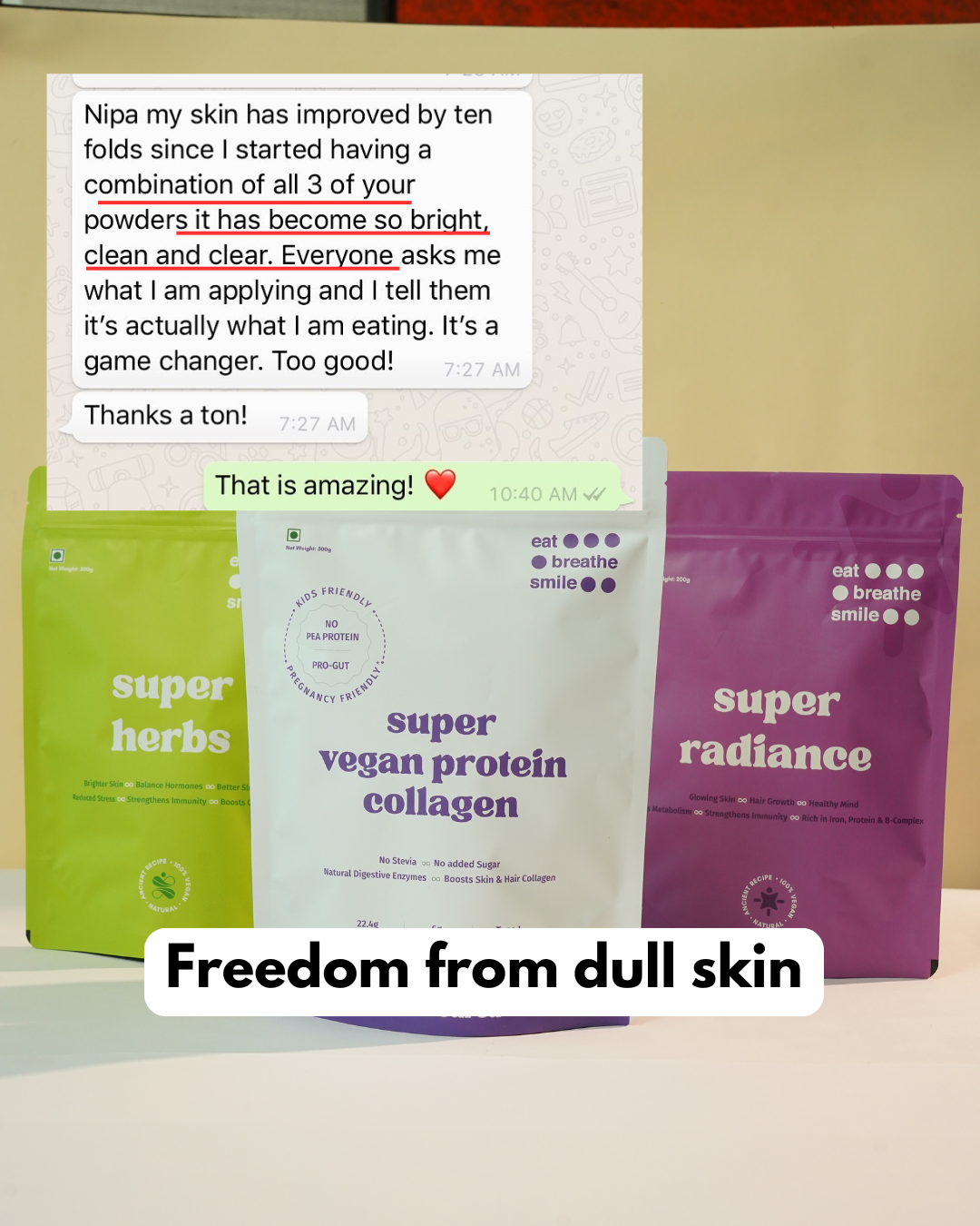 Superfoods by Eat.Breathe.Smile Facebook ad