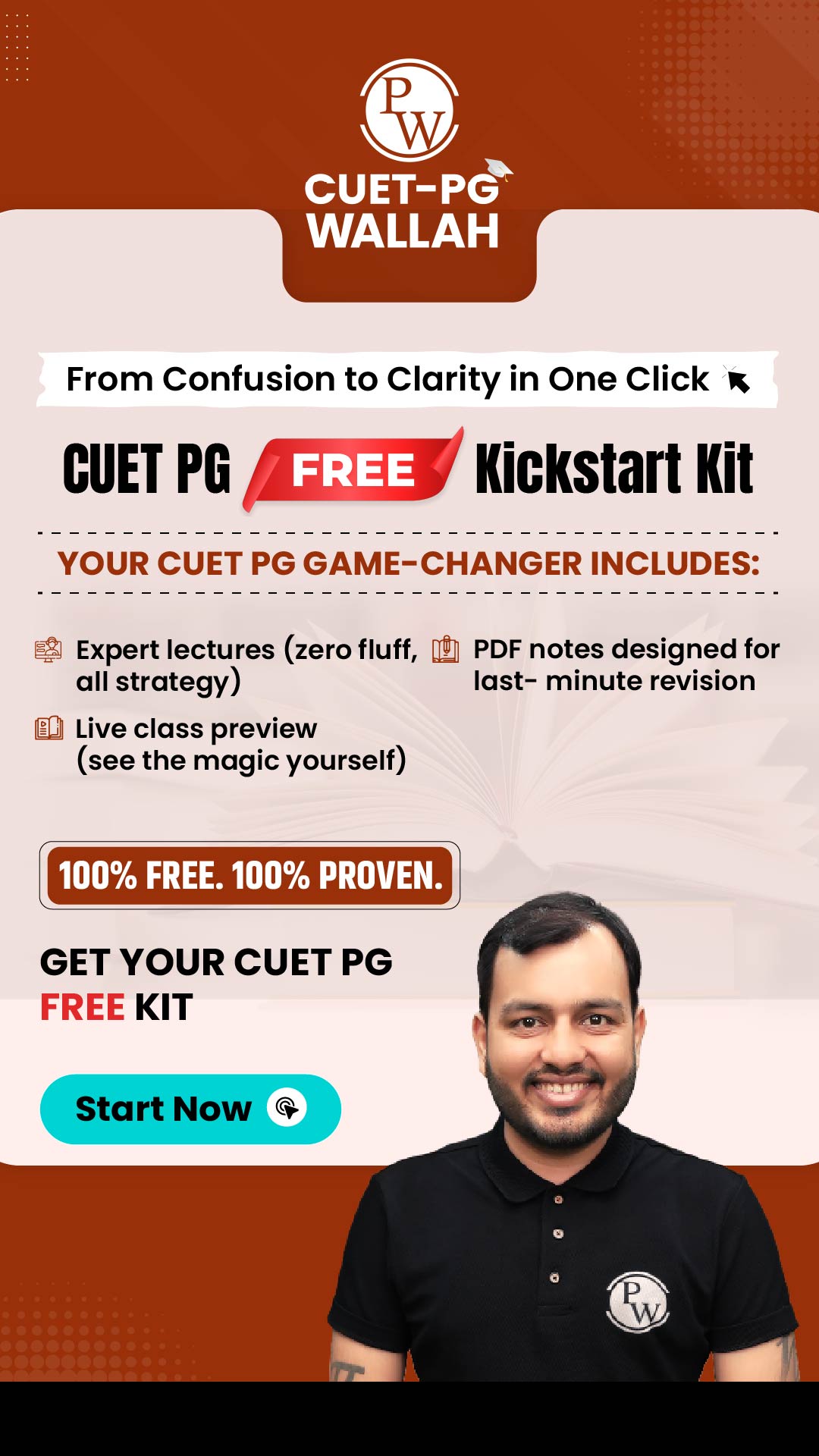 PW CUET Wallah Facebook ad from Oct 28, 2025