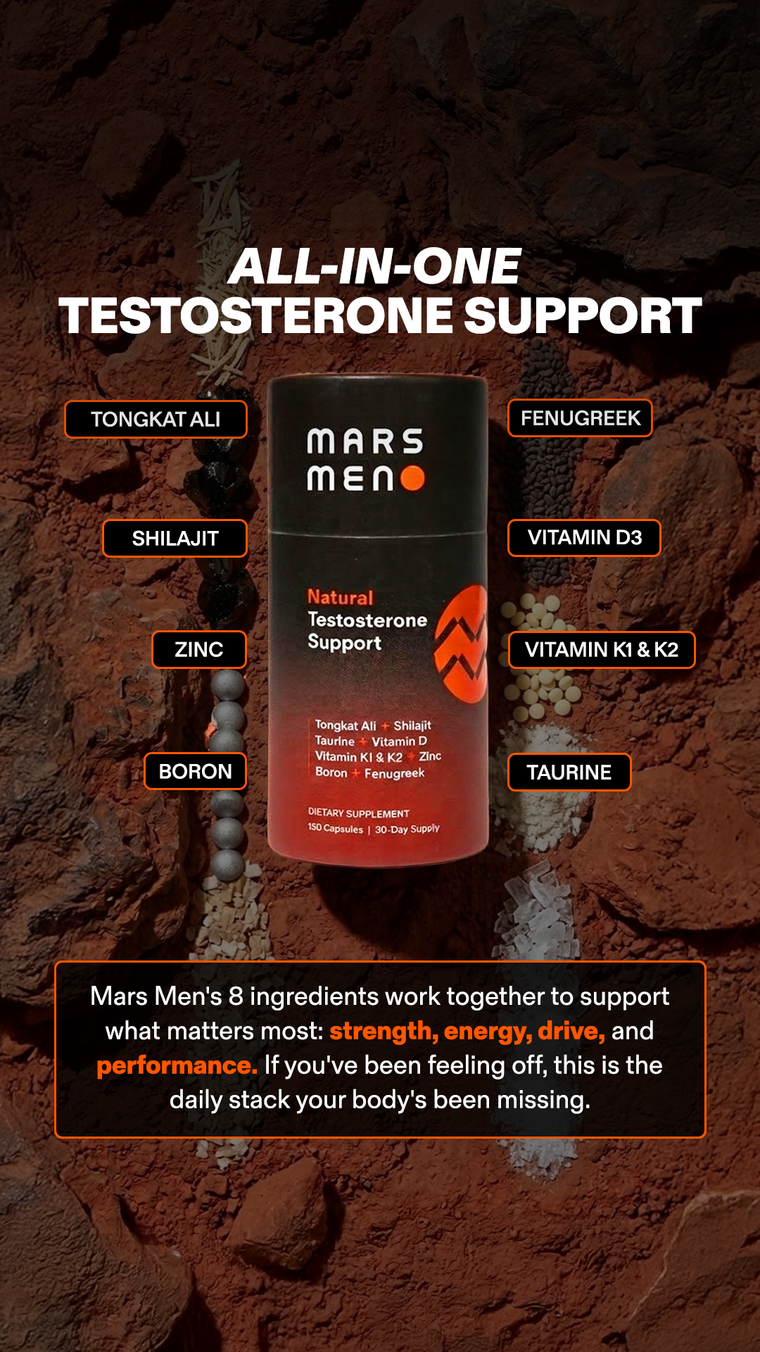 Mars Men Facebook ad