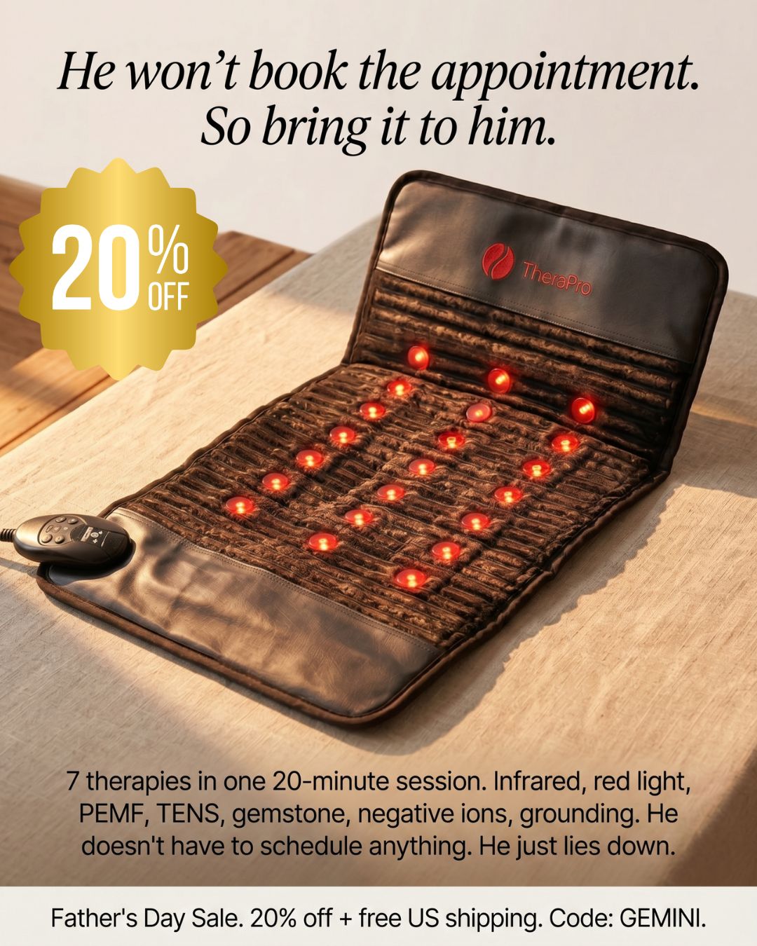 Therasage Facebook ad