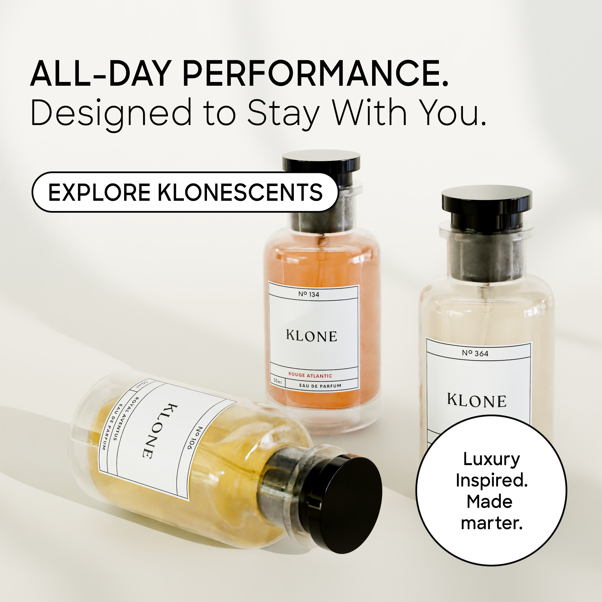 Klone Scents Facebook ad