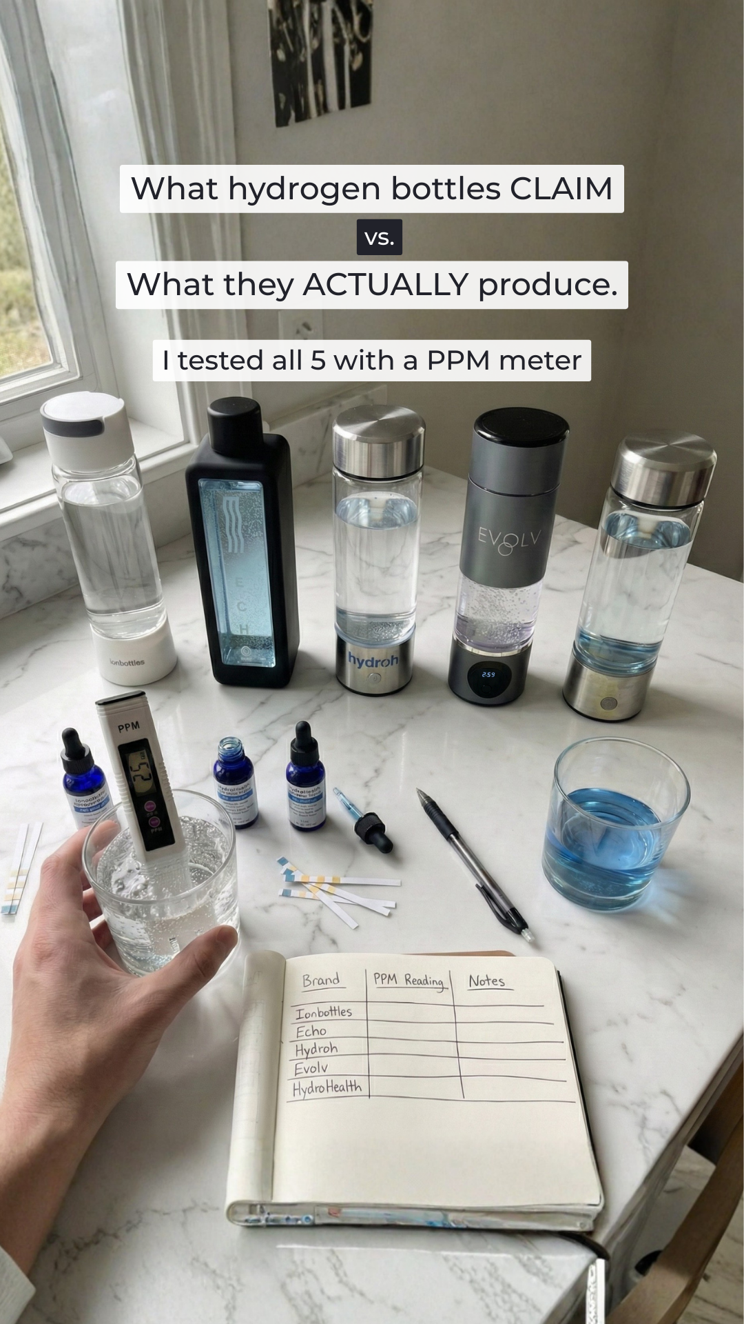 The Hydrogen Water Magazine Facebook ad