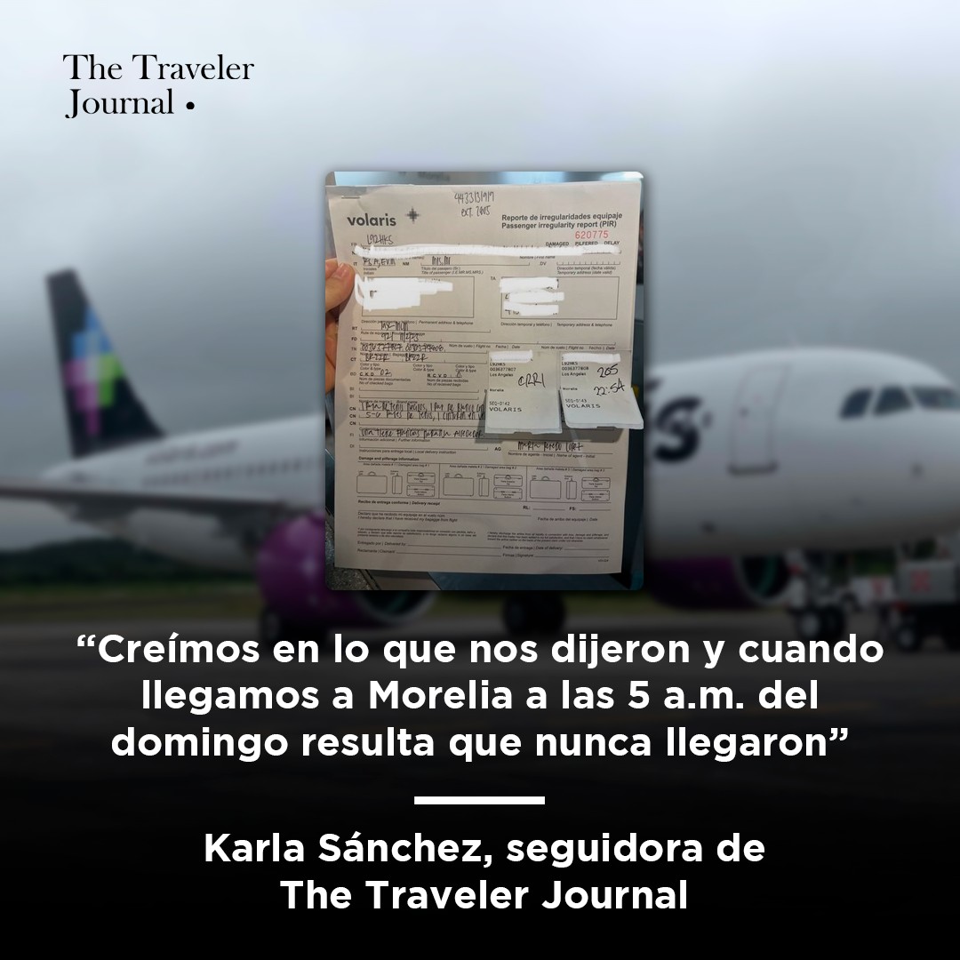 The Traveler Journal Facebook ad: Una seguidora nos contactó para contarnos de su…
