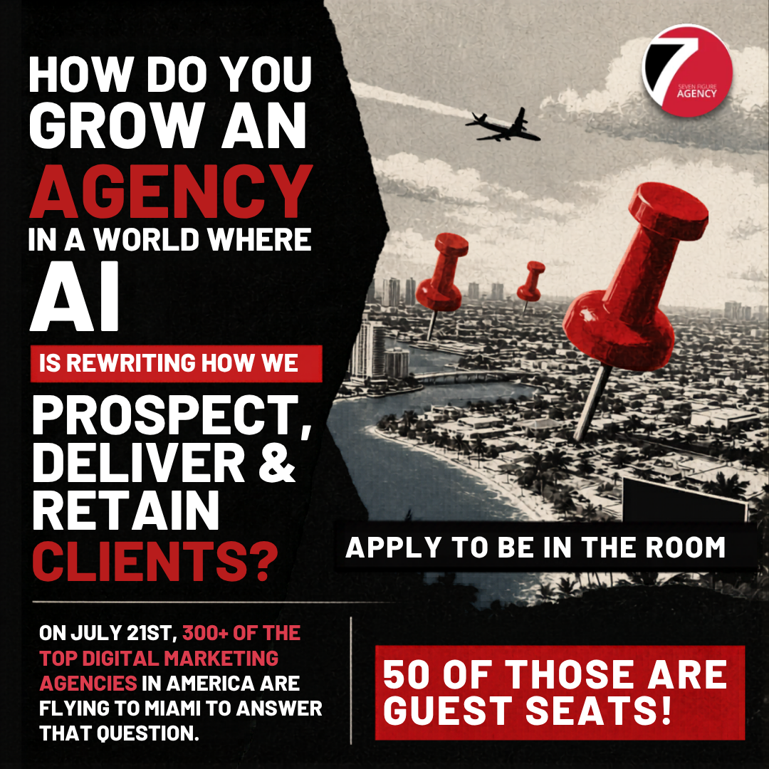 Seven Figure Agency Facebook ad