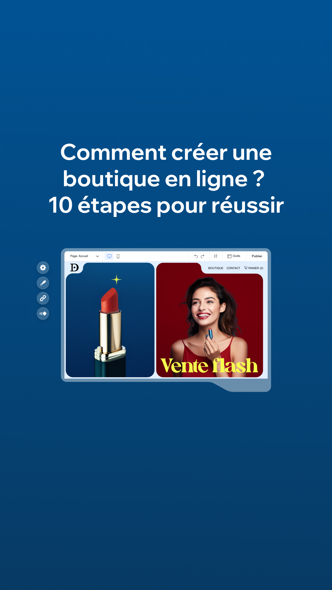 Wix Facebook ad