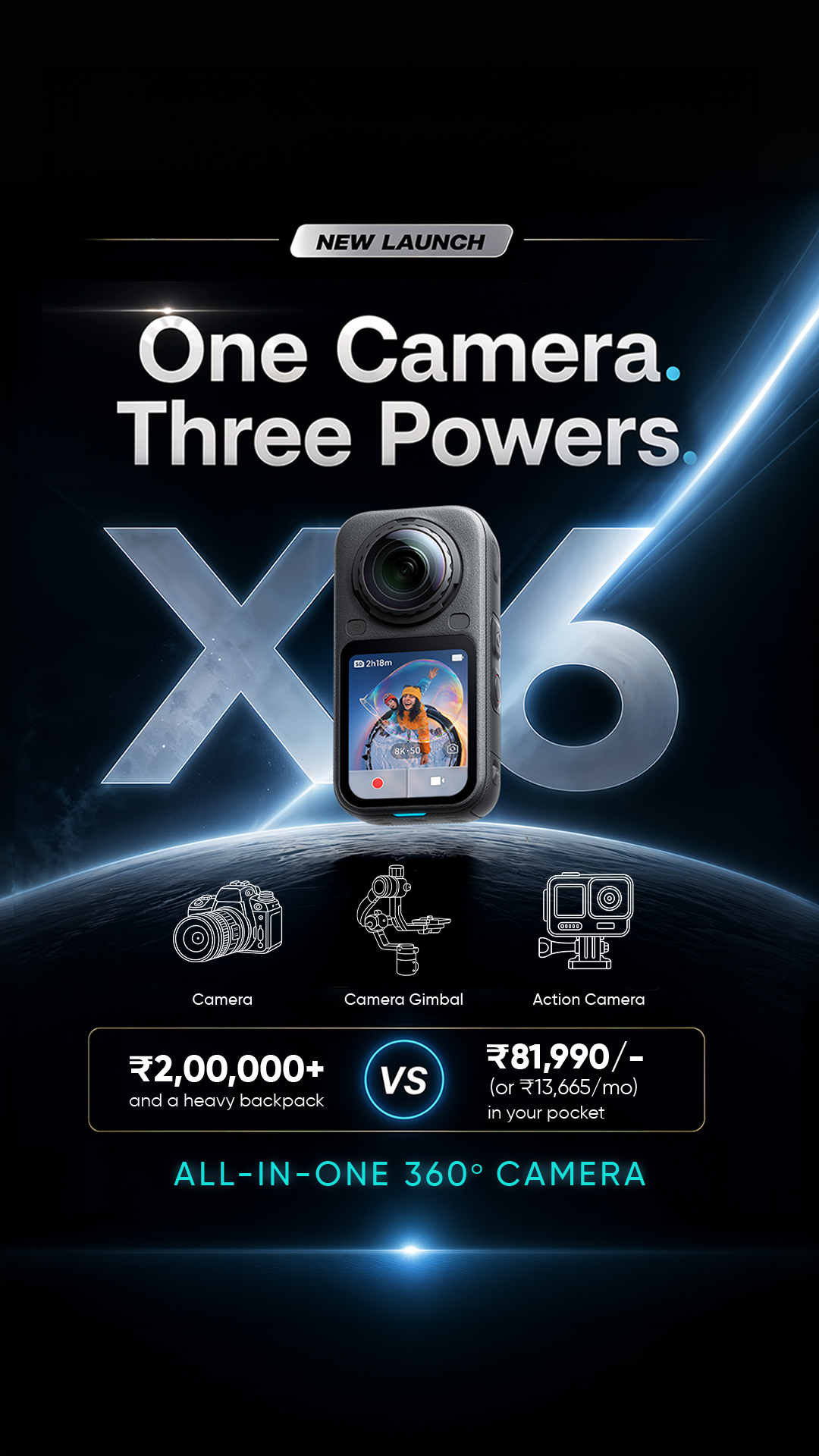 Insta360India Facebook ad: Buy Insta360 X6 Before September 30