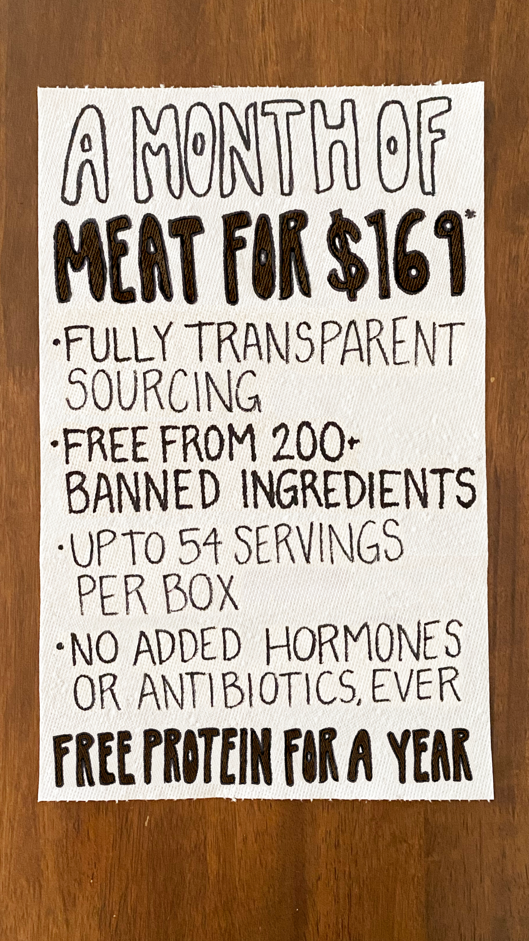 ButcherBox Facebook ad