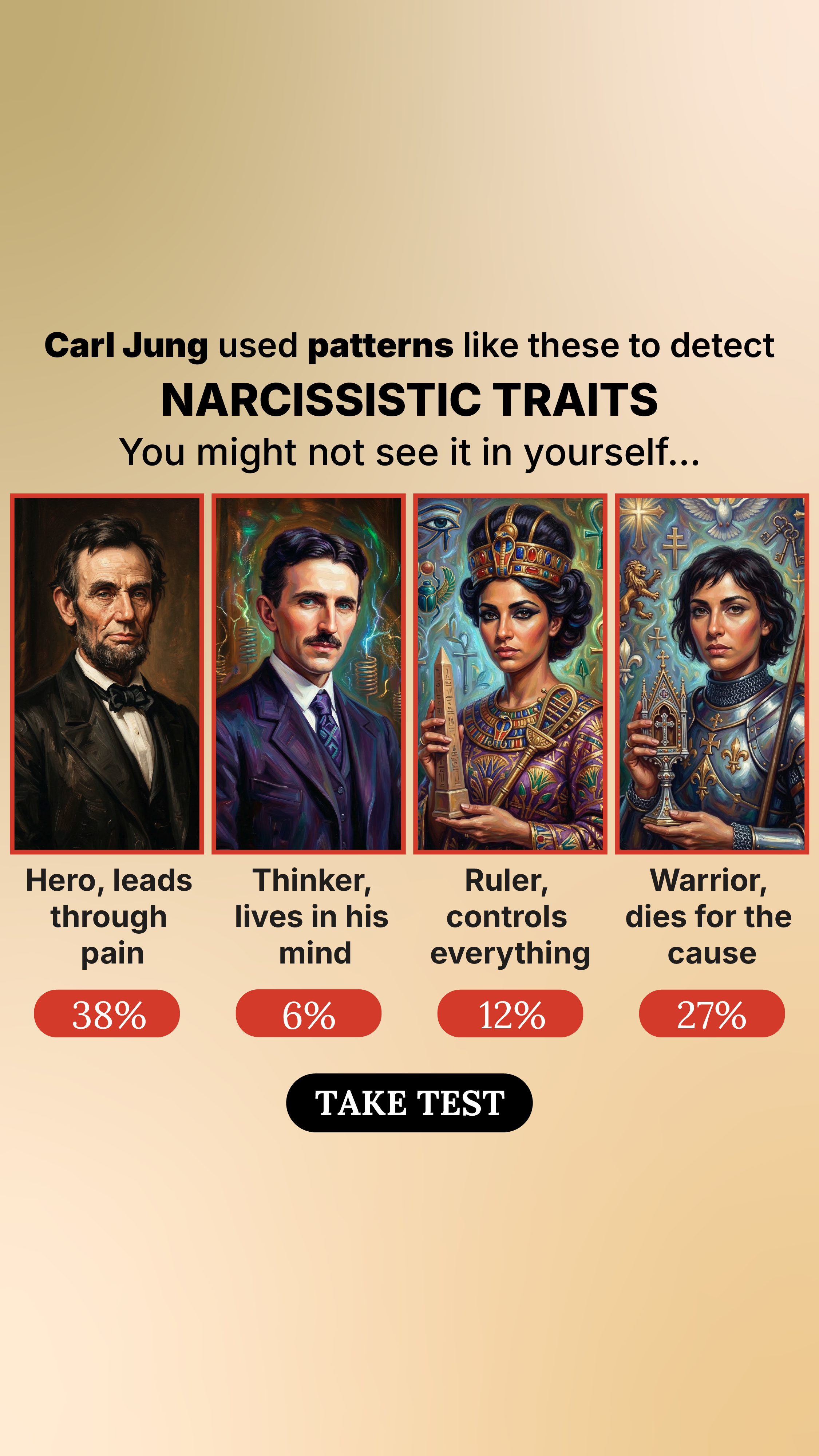 Personality Type Facebook ad