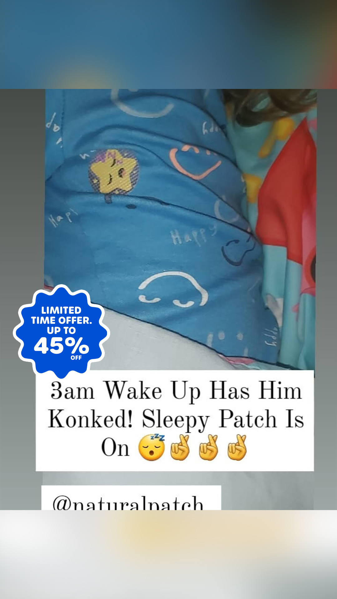 NATPAT - Natural Patch Co. Facebook ad