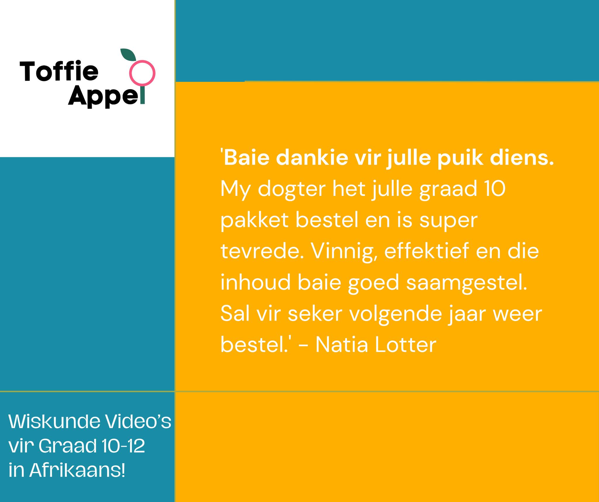 ToffieAppel Facebook ad