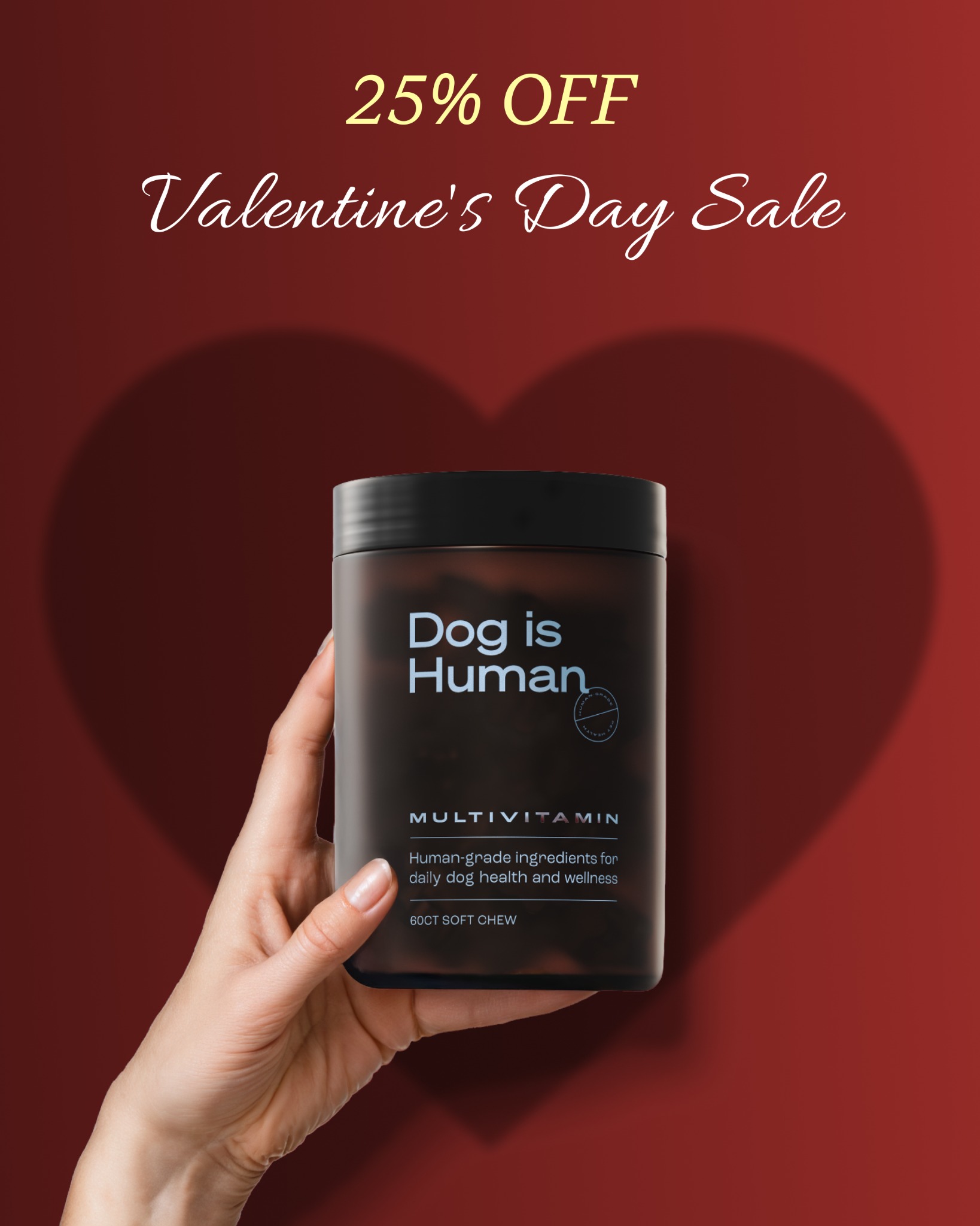Dog is Human Facebook ad