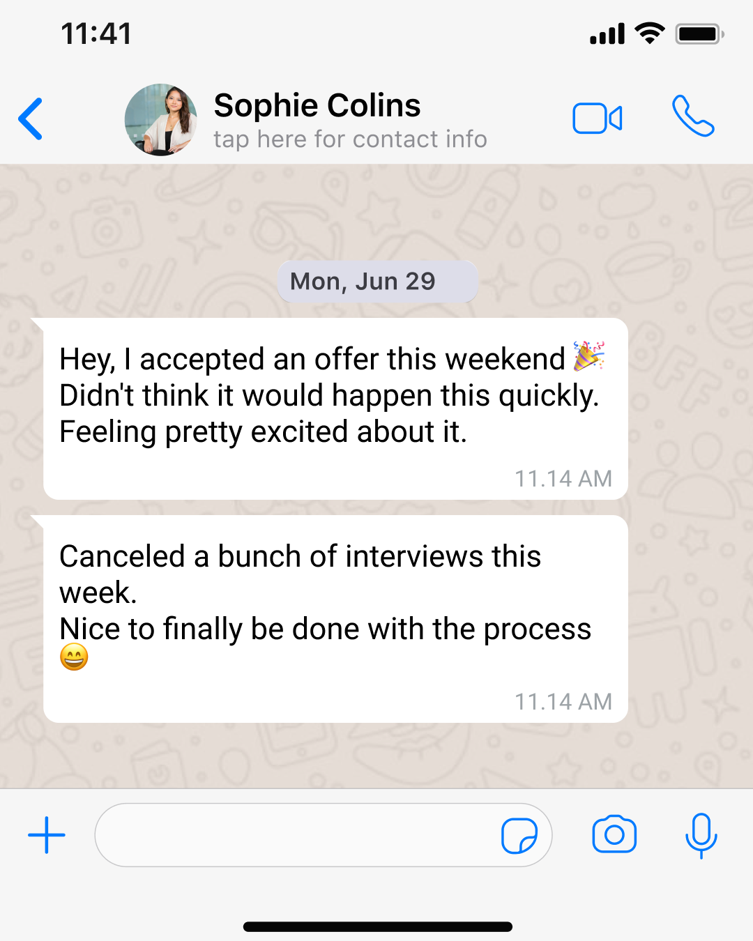 Speechify Work Facebook ad