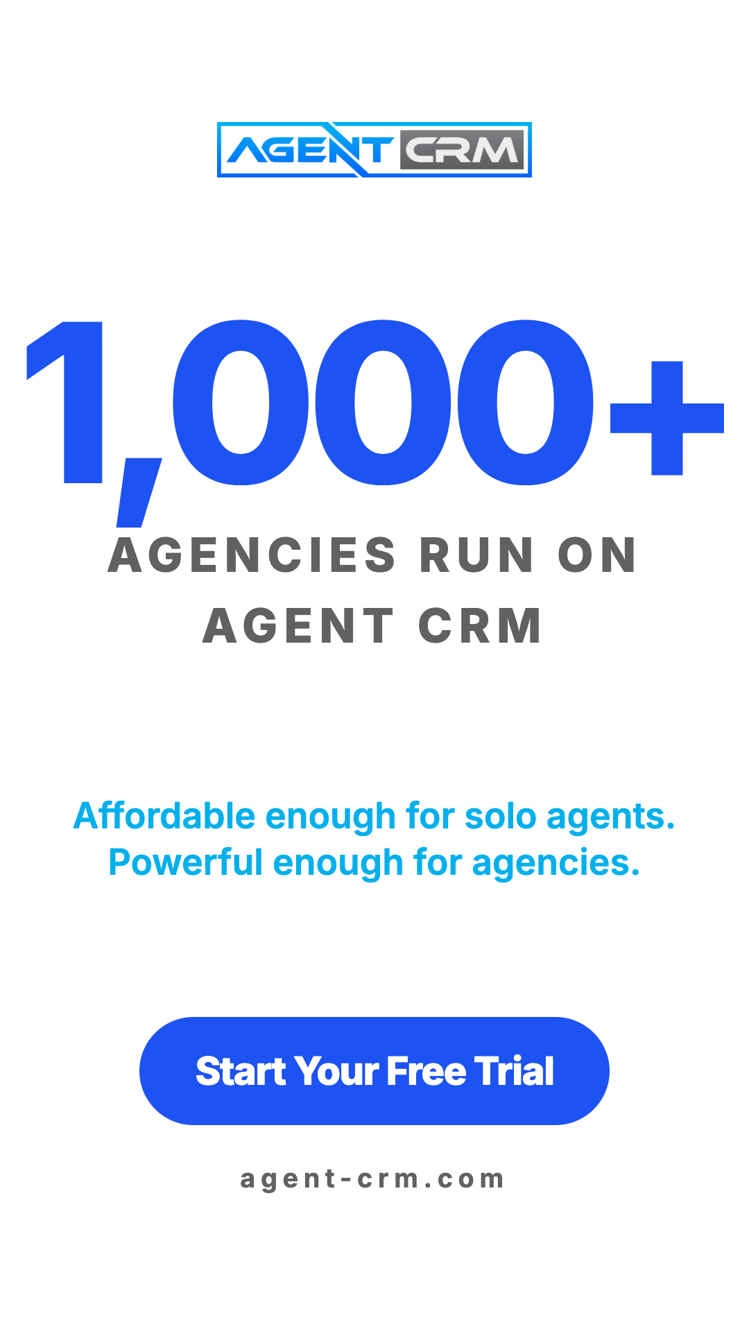Agent CRM: AI-Powered Sales+Marketing Software Facebook ad