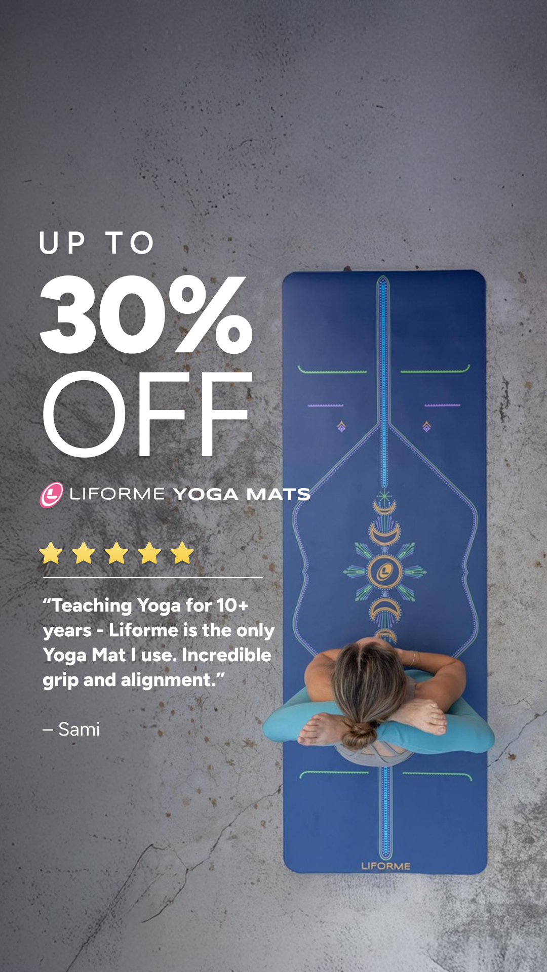 Liforme Facebook ad