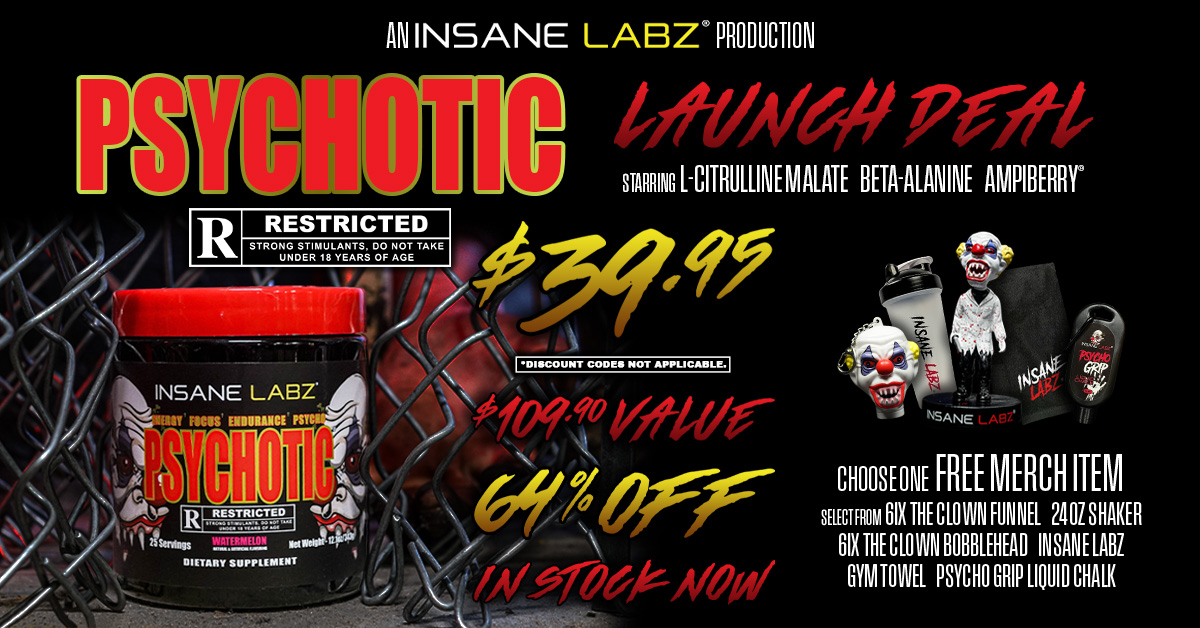 Insane Labz Facebook ad