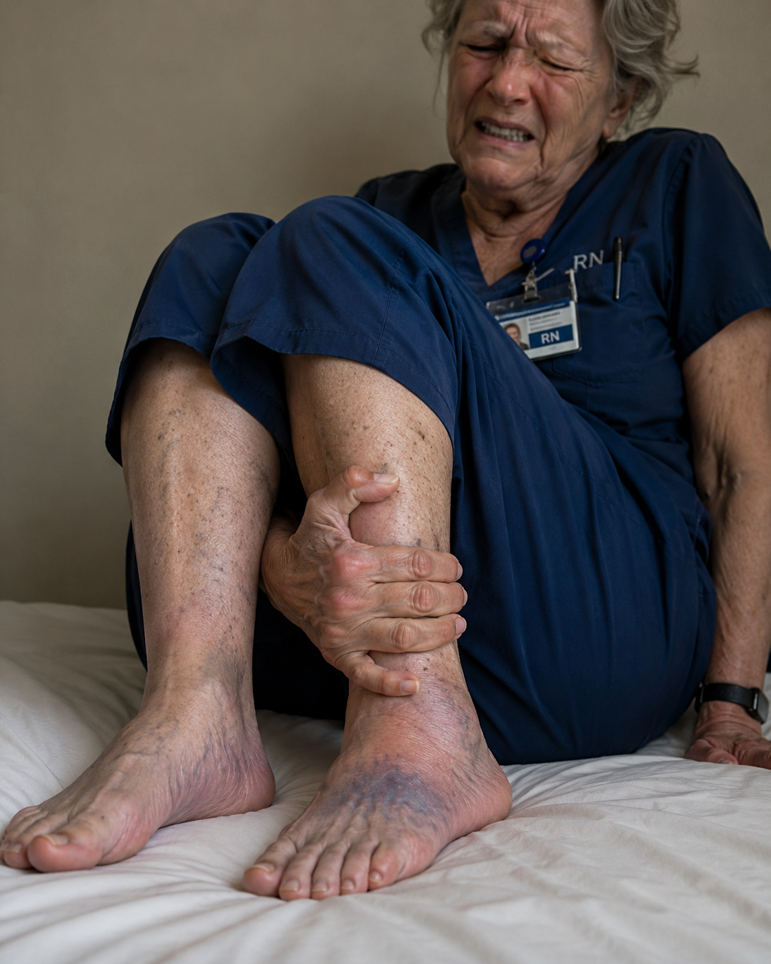 Linda Parker Facebook ad: My Burning Feet Woke Me Up Again