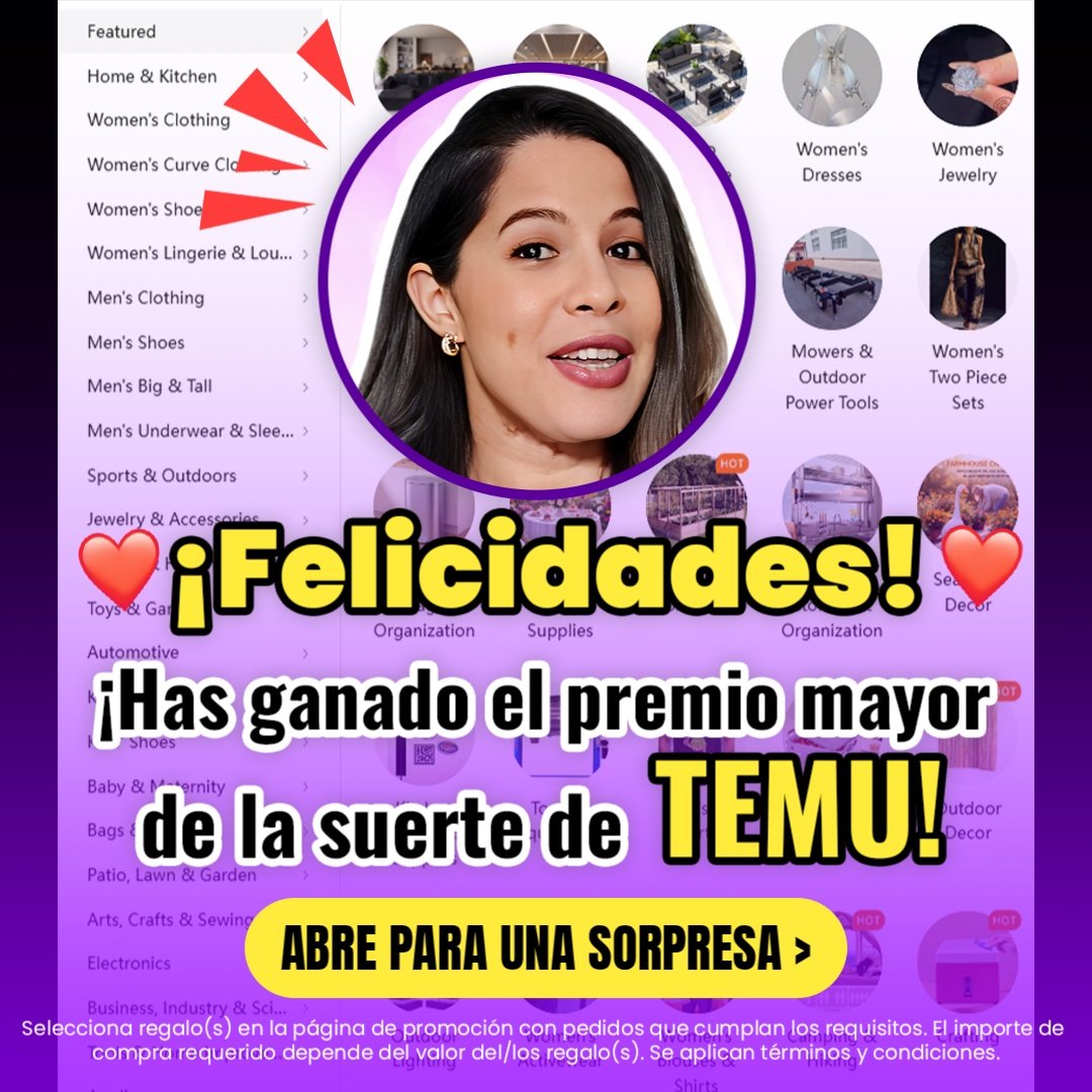 TemuColombia Facebook ad