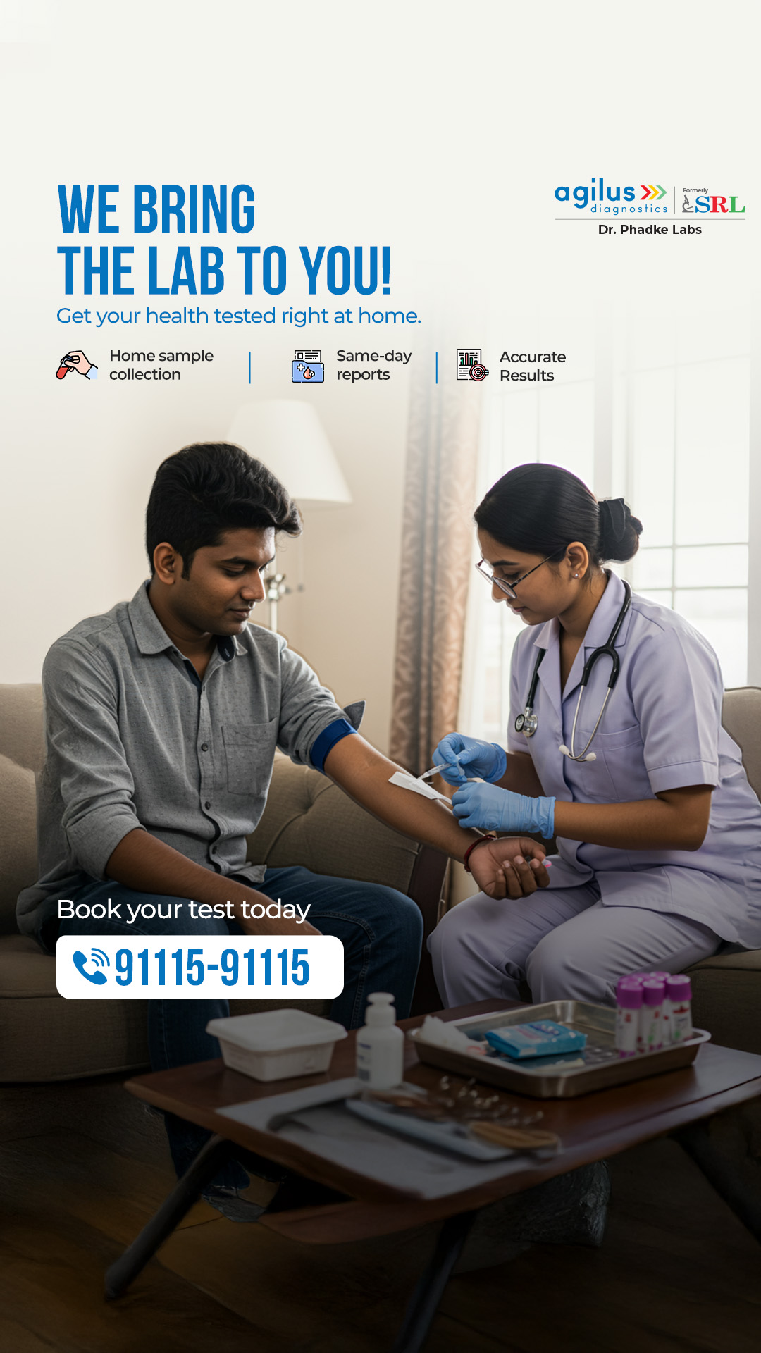 Agilus Diagnostics Facebook ad