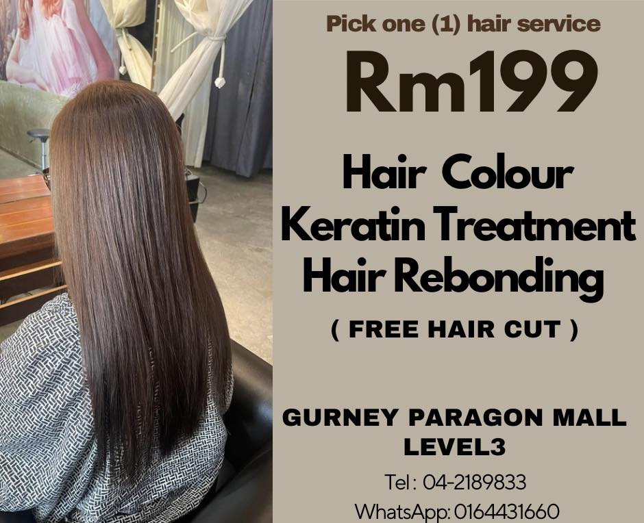 Blonde & Brunette Hair Studio Facebook ad