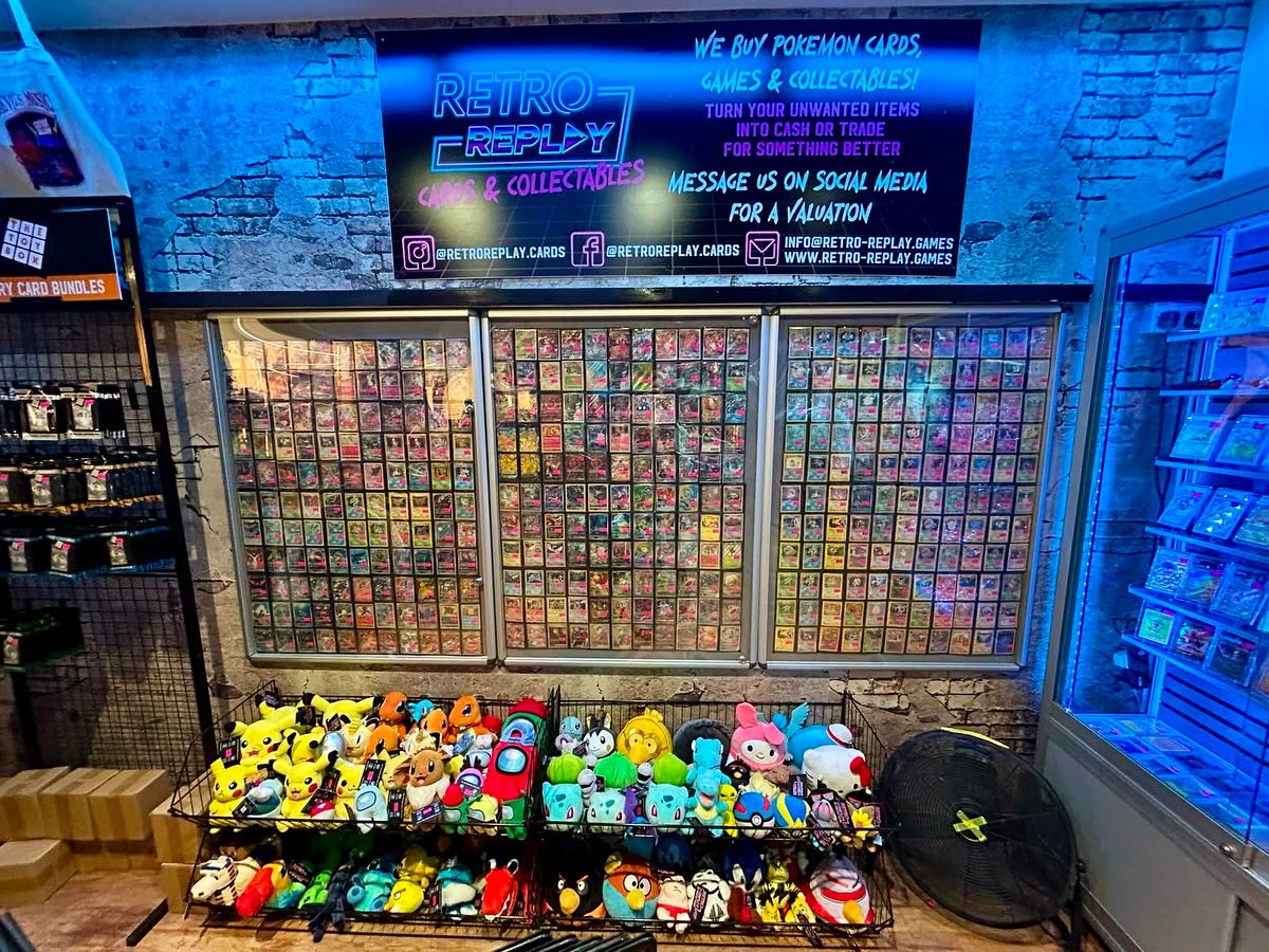 Retro Replay Cards & Collectables - Norwich Facebook ad: THE HOME OF POKÉMON IN NORWICH