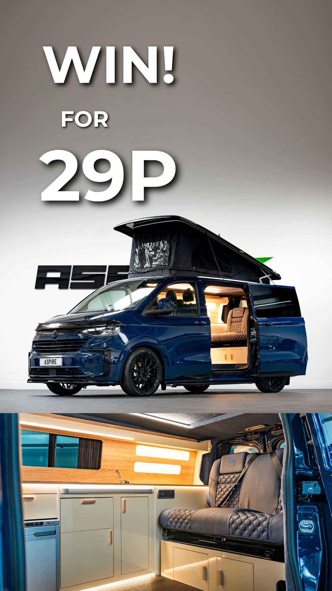 Aspire Competitions Ltd Facebook ad
