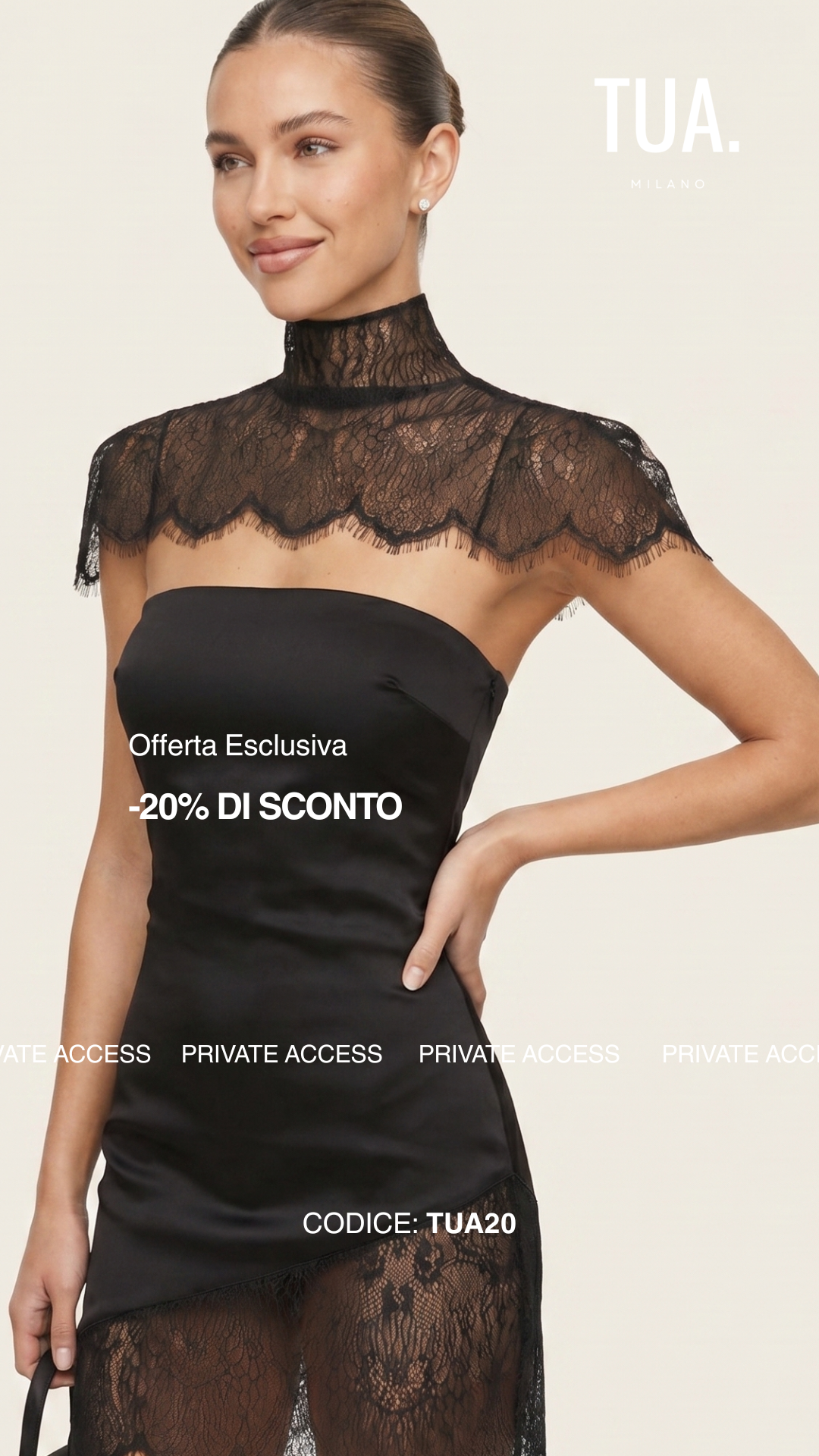 TUA. Milano Facebook ad
