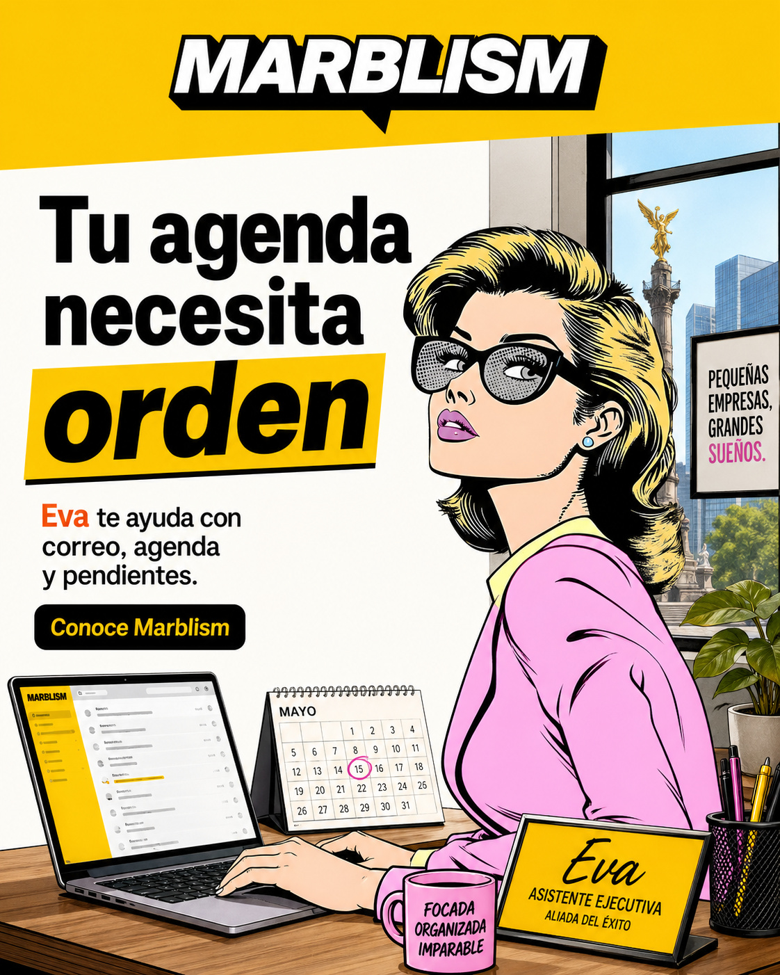 Marblism Facebook ad