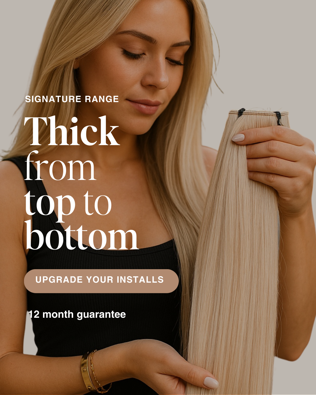 Samantha Harrison Hair Extensions Facebook ad