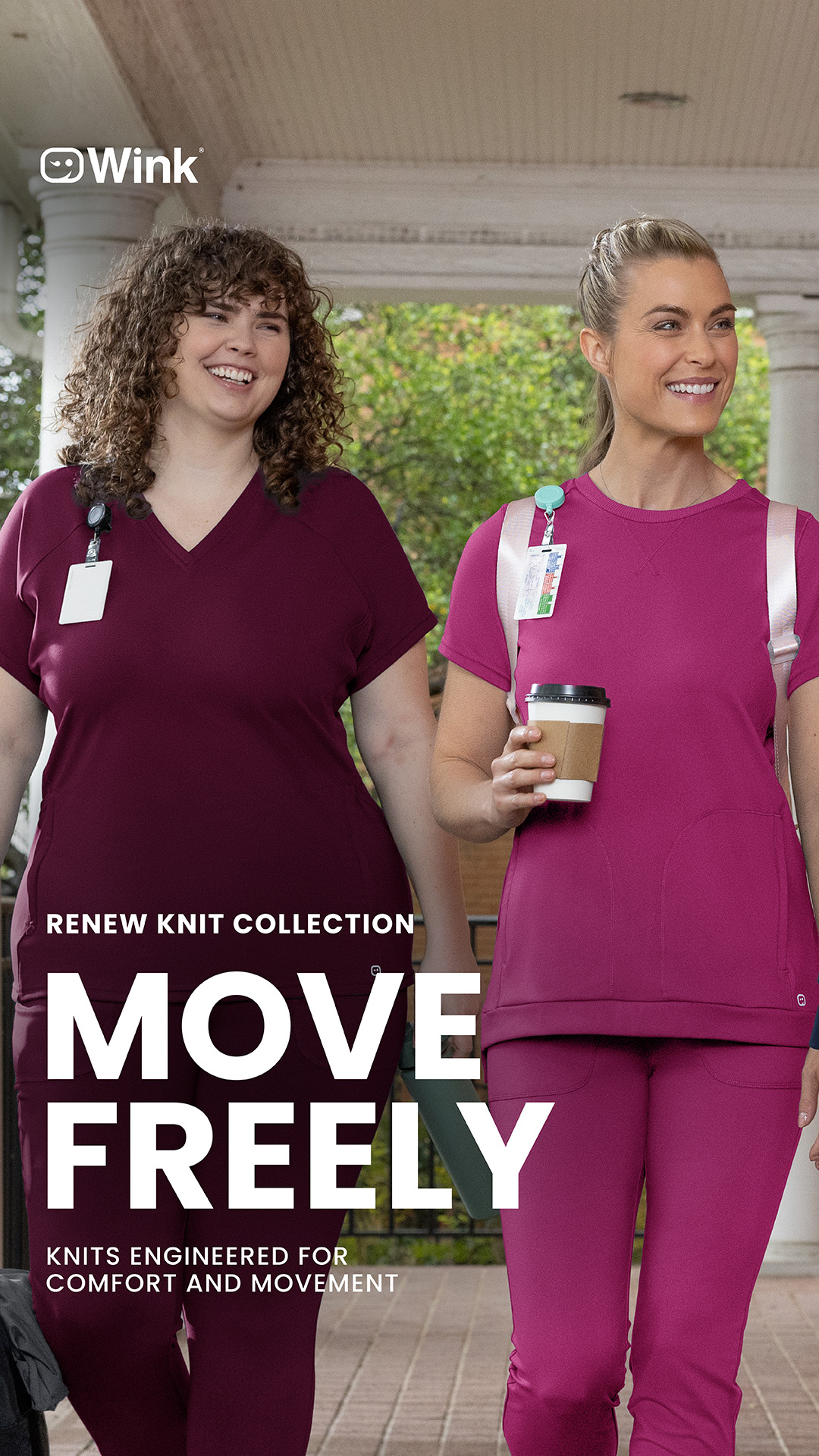 Wink Scrubs Facebook ad