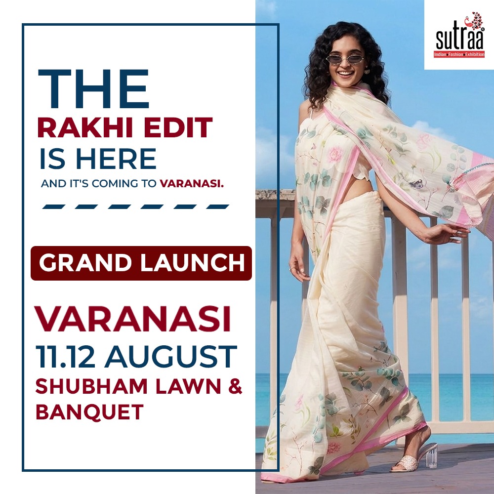 Sutraa Facebook ad: Varanasi, get ready for the ultimate fashion rendezvous!