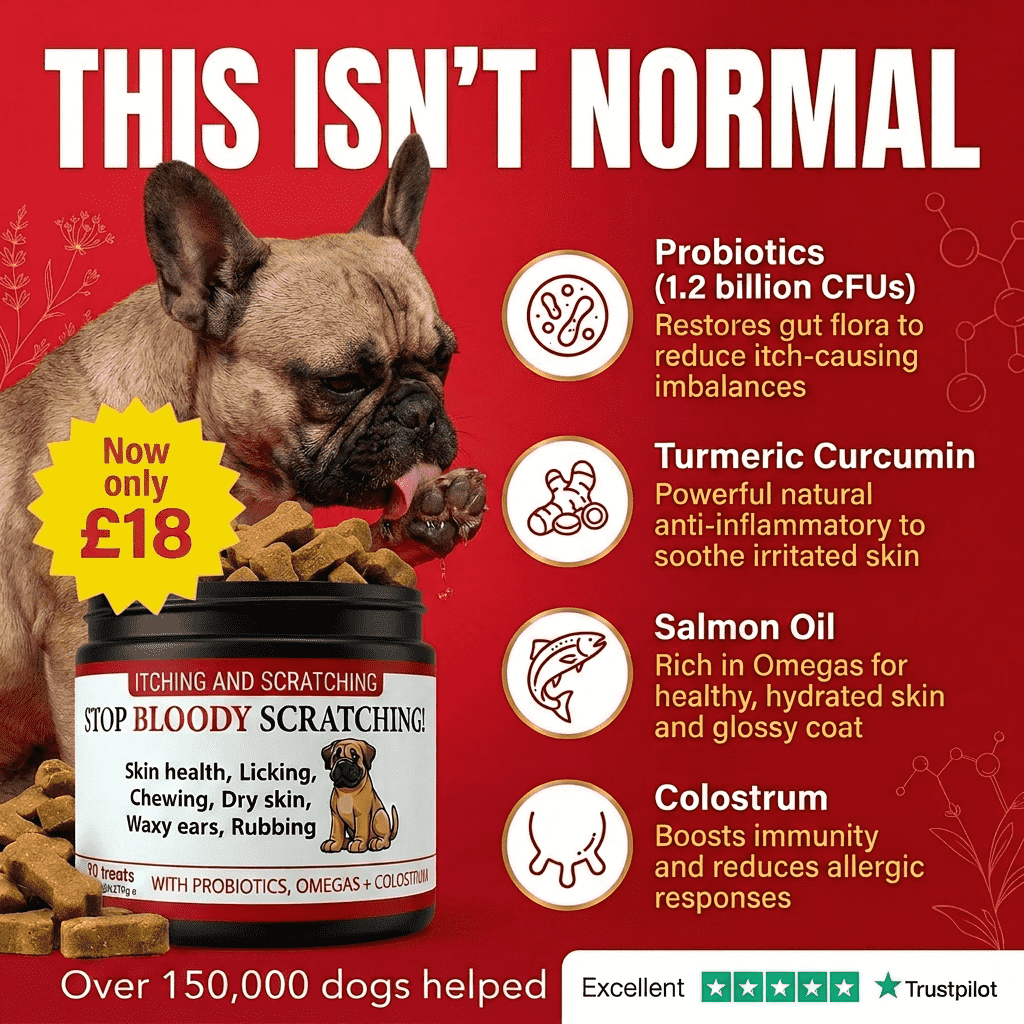 Pets Calm Down Herbal Treats Facebook ad