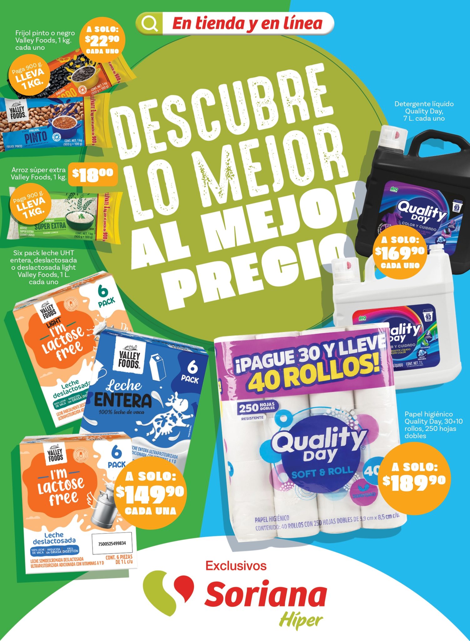 Soriana Facebook ad: ¡Descubre lo mejor para tu familia, en tienda…