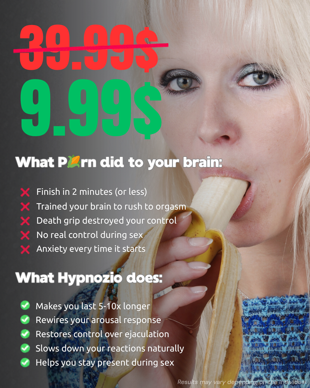 Hypnozio: power of hypnotherapy Facebook ad