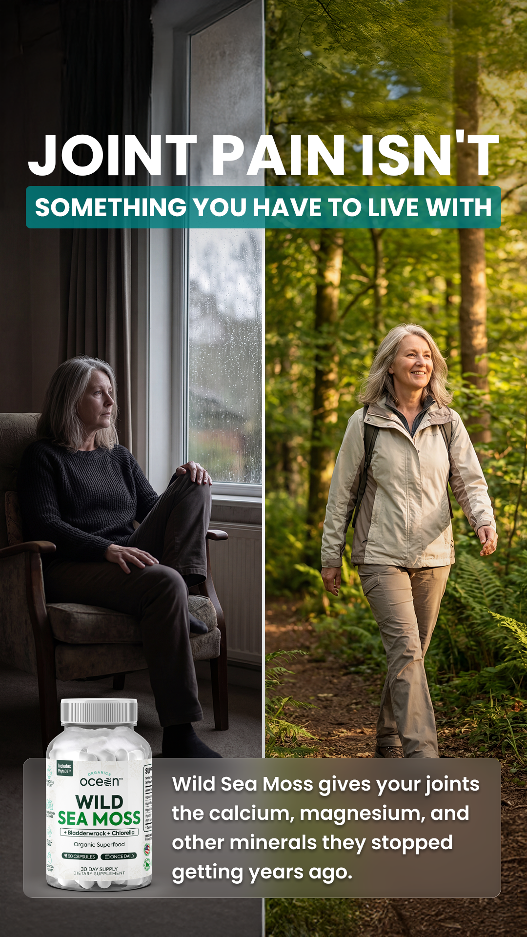 Organics Ocean Facebook ad