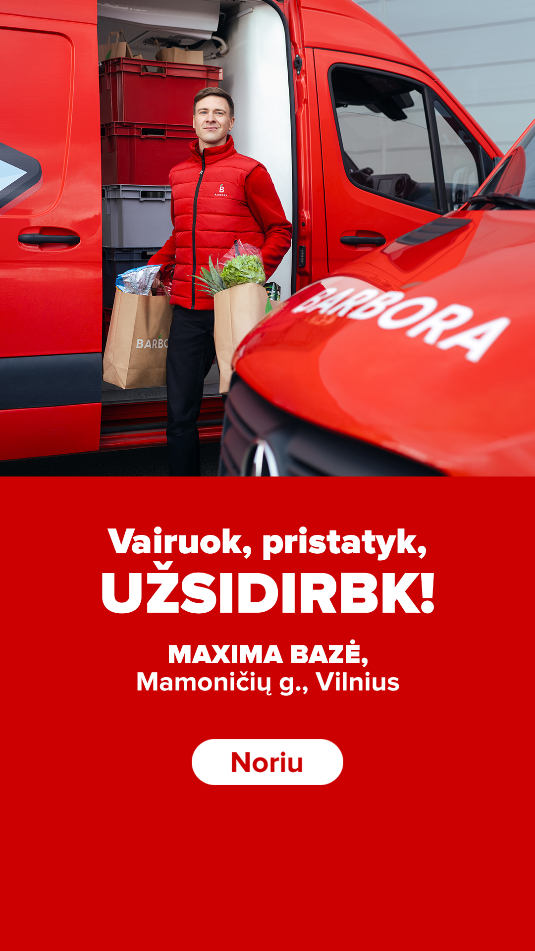 BARBORA.LT Facebook ad