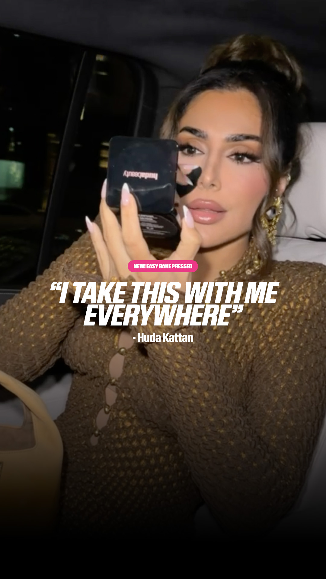 Huda Beauty Facebook ad